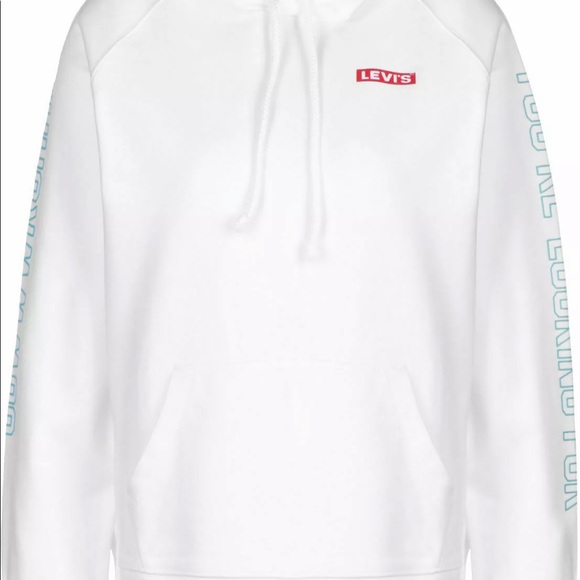 STAR WARS LEVI’S R2-D2 C-3PO WHITE HOODIE SWEATER - Picture 12 of 12